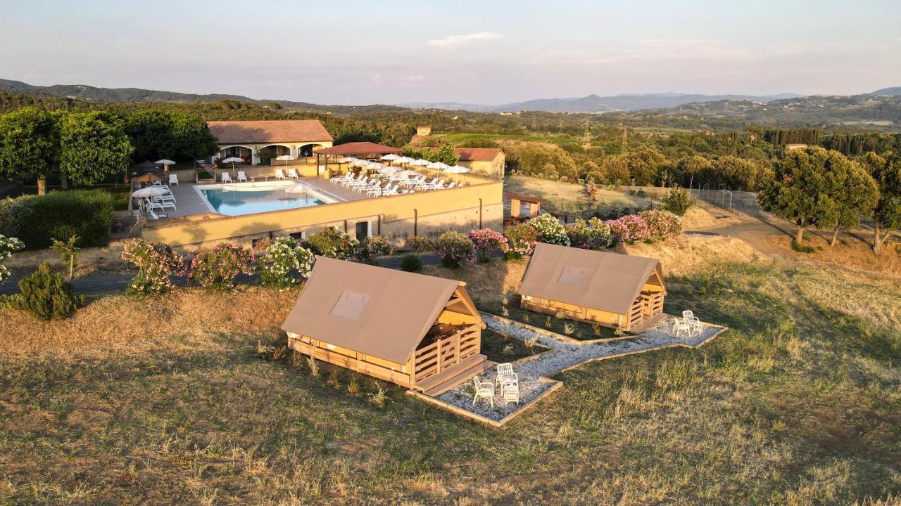 Glamping Debbiare Hotell Riparbella Eksteriør bilde