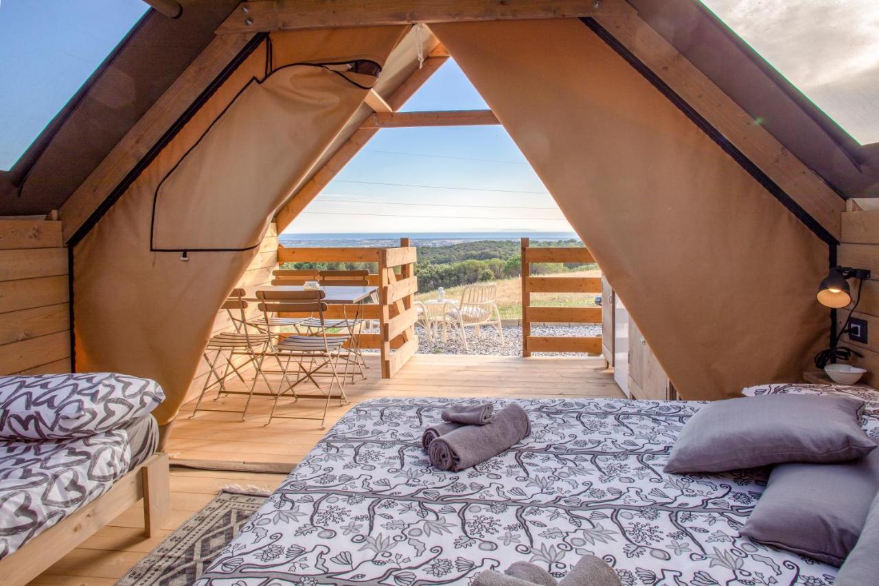 Glamping Debbiare Hotell Riparbella Eksteriør bilde