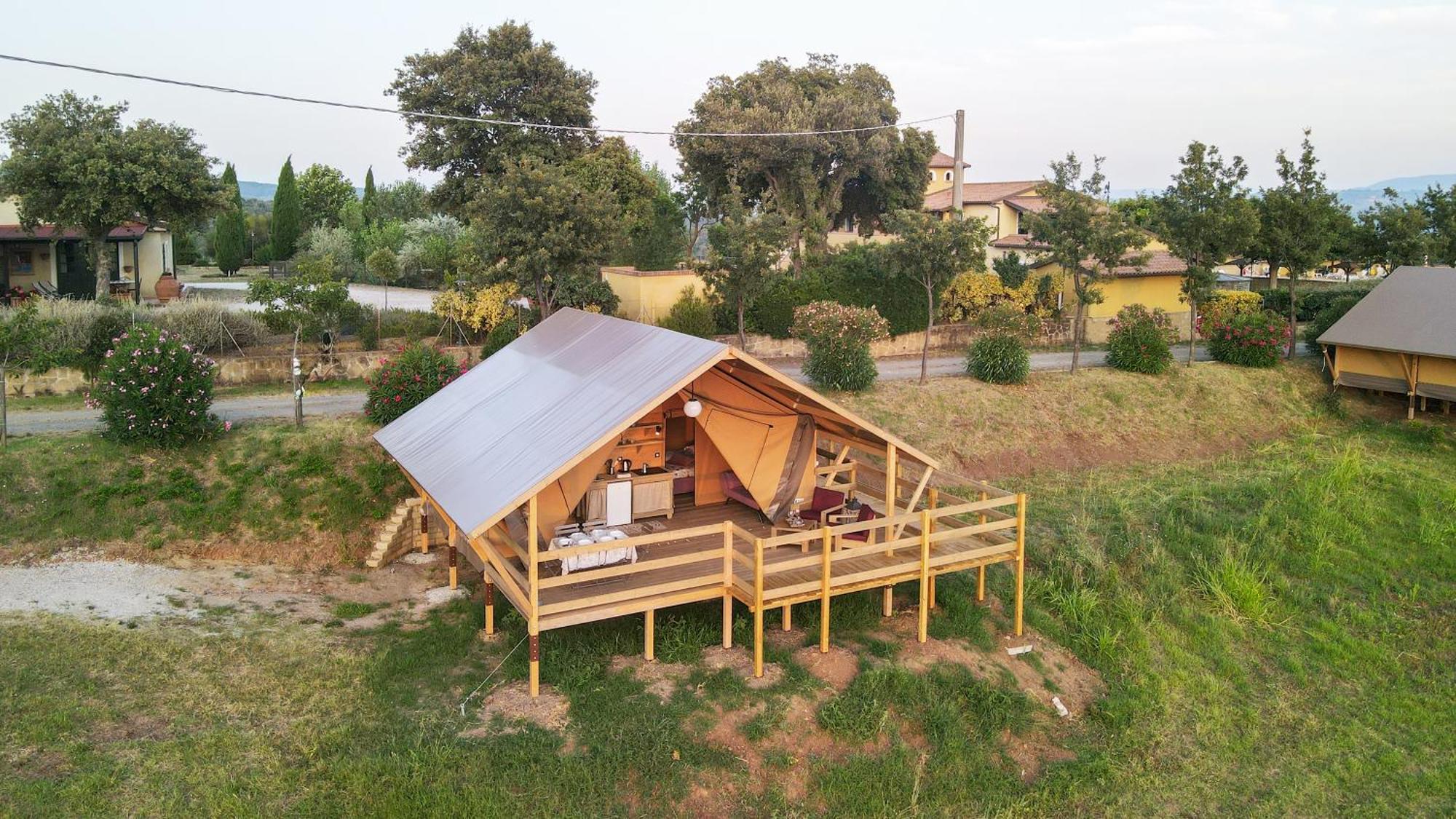 Glamping Debbiare Hotell Riparbella Eksteriør bilde